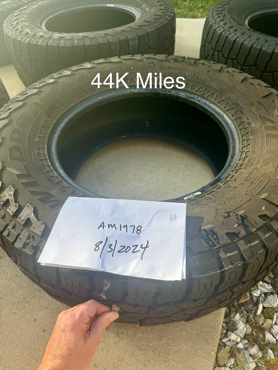 Jeep Gladiator Rubicon takeoffs - 4 Falkens Wildpeak A/T (4 @ 44K) For Sale IMG_1771