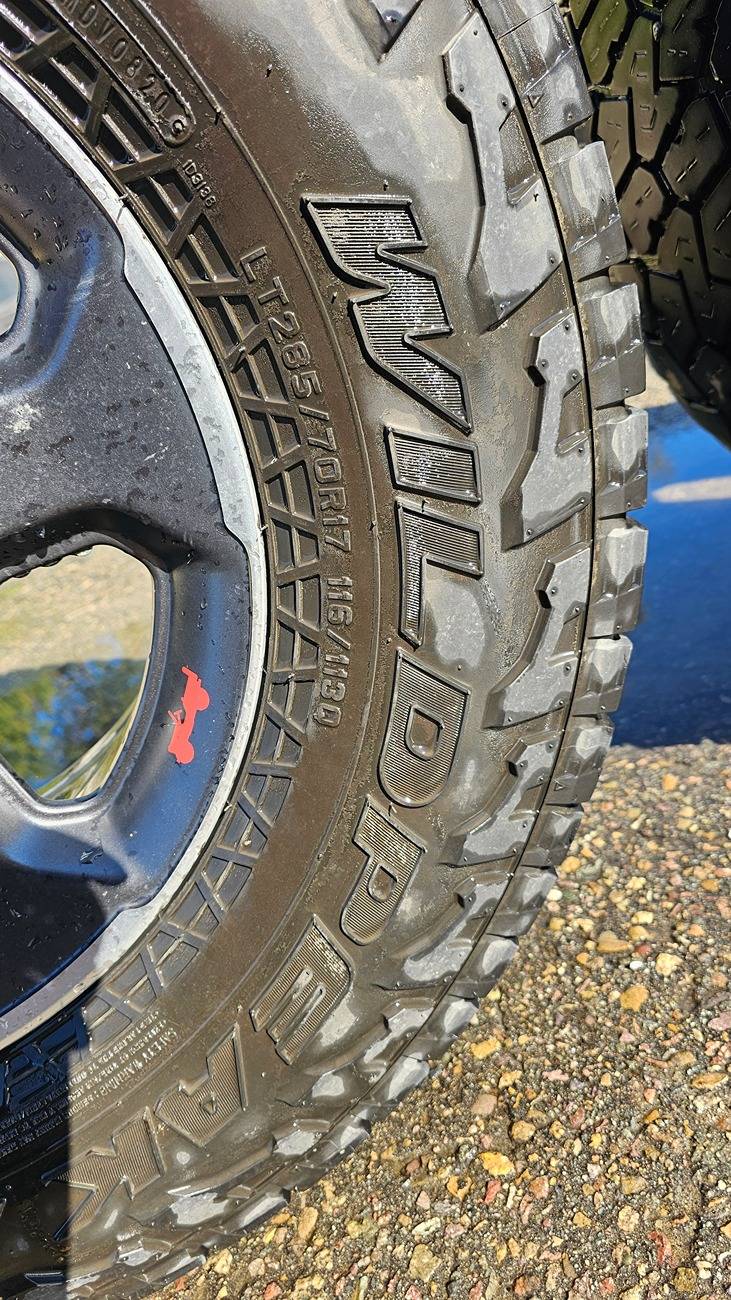 Jeep Gladiator 2021 Rubicon wheels/ tires used $500 20240728_165315