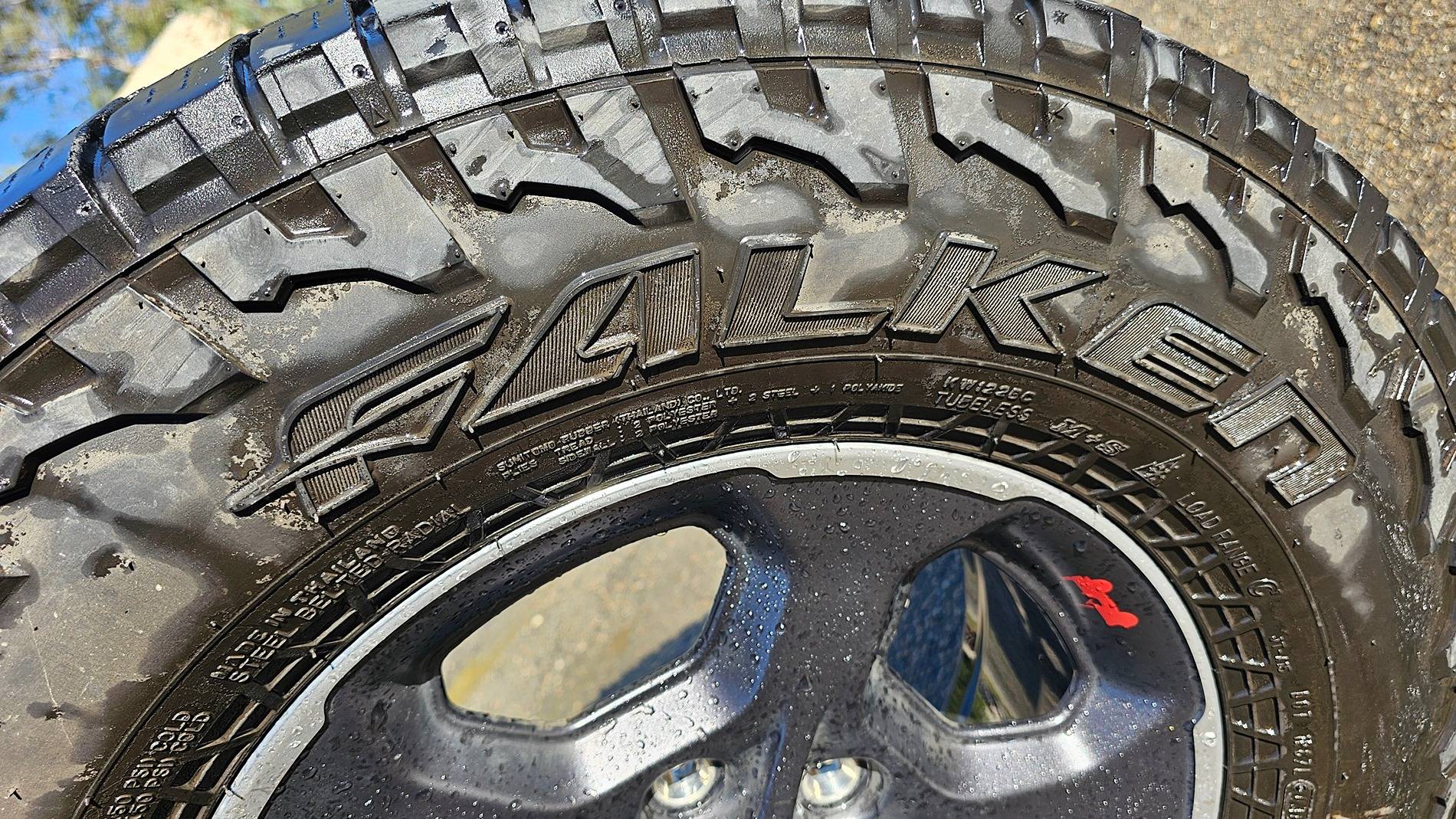 Jeep Gladiator 2021 Rubicon wheels/ tires used $500 20240728_165254