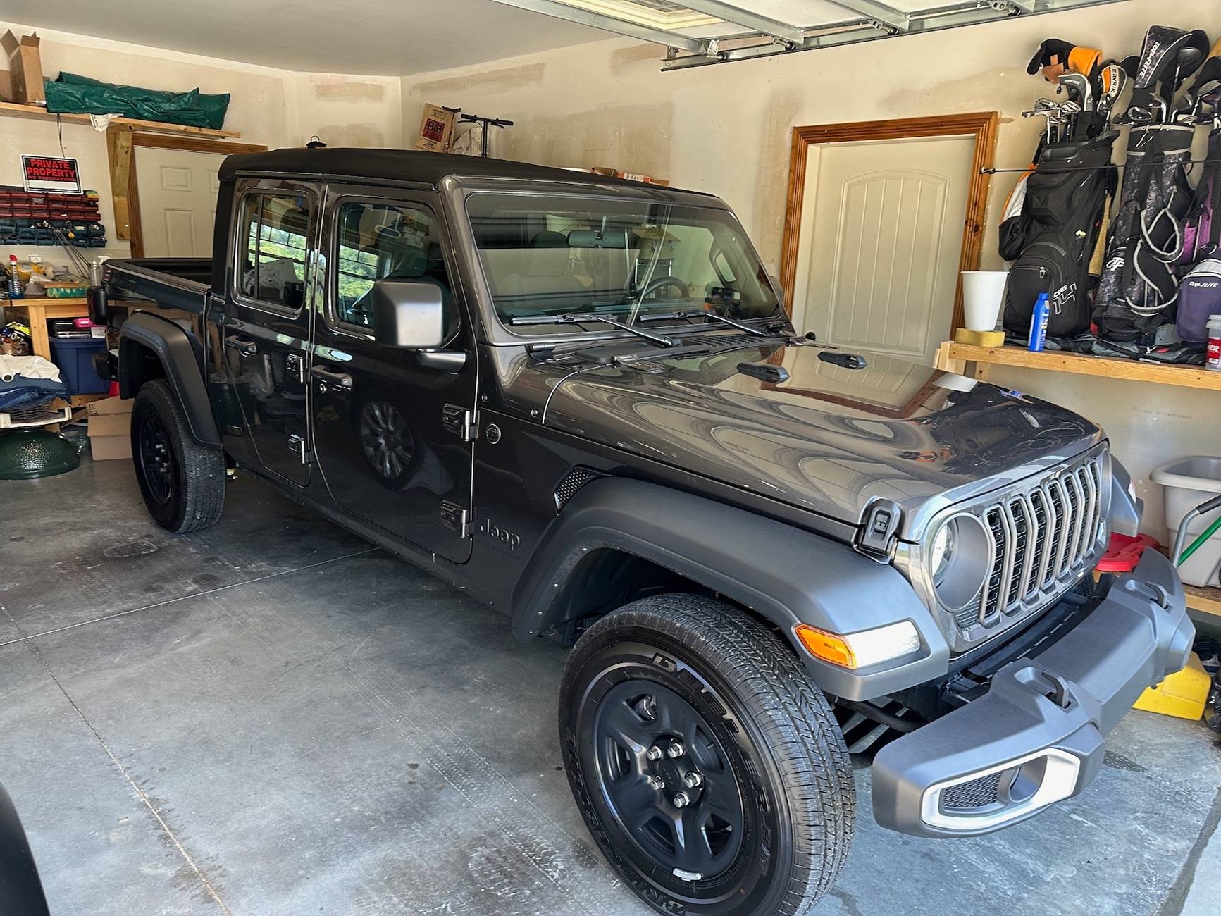 Jeep Gladiator So I joined the Jeep family with a '24 JT Sport and I love it! IMG_3660