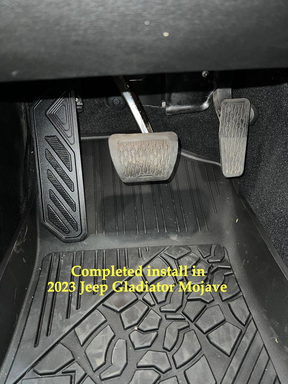 Jeep Gladiator Dead Pedal factory bolt stuck IMG_0506.JPG