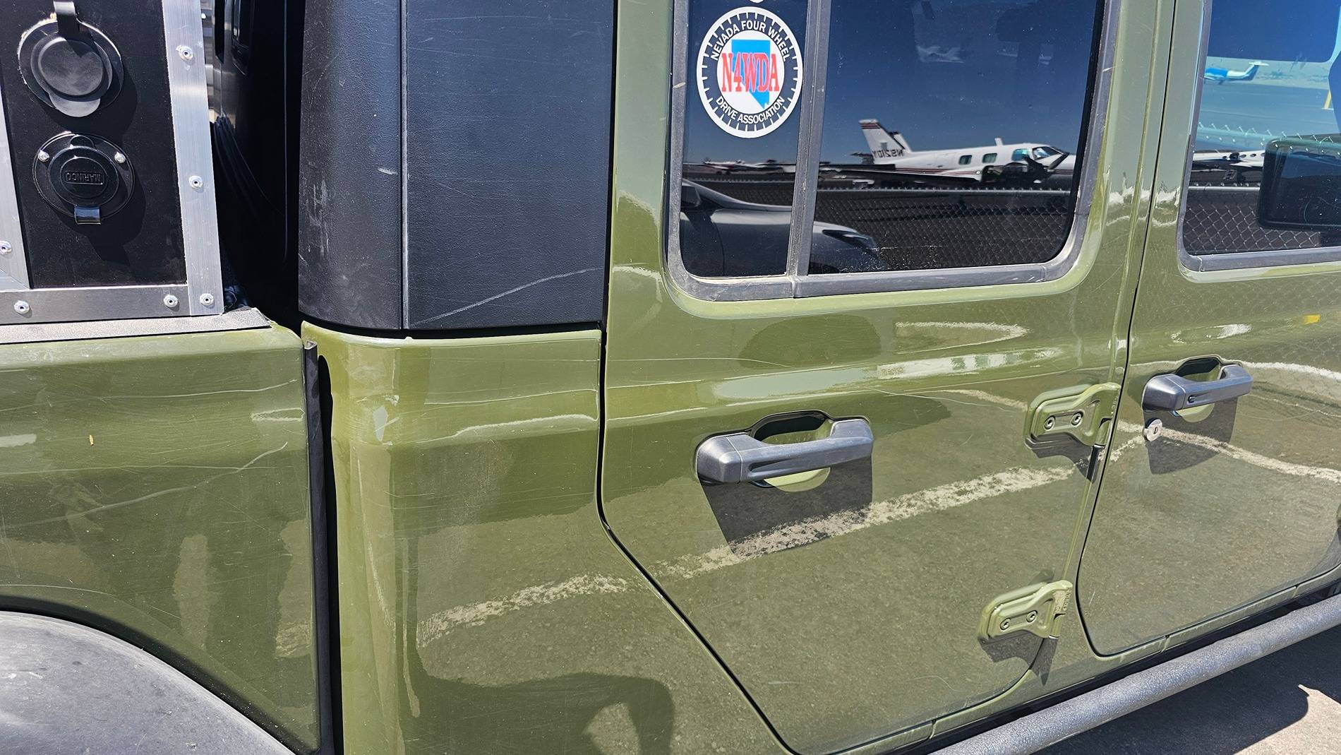 Jeep Gladiator Let’s see those won't-buff-out pinstripes, scuffs and dents 20240805_121203
