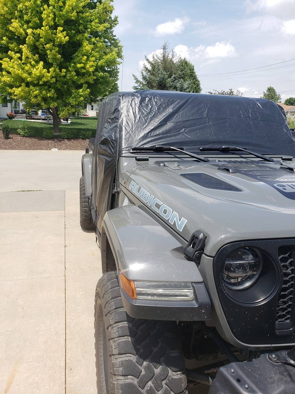 Jeep Gladiator Cab weather cover 20240615_142033
