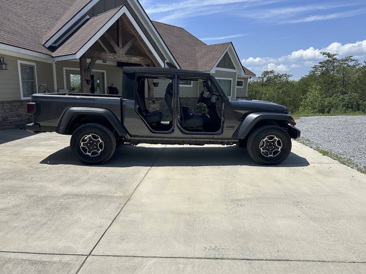 Jeep Gladiator So I joined the Jeep family with a '24 JT Sport and I love it! IMG_3728