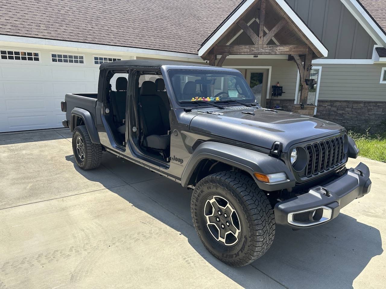 Jeep Gladiator So I joined the Jeep family with a '24 JT Sport and I love it! IMG_3727