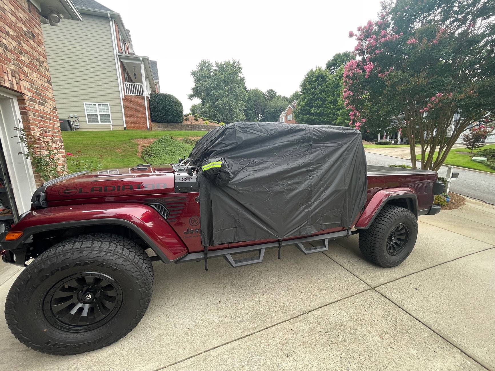Jeep Gladiator Cab weather cover IMG_2369
