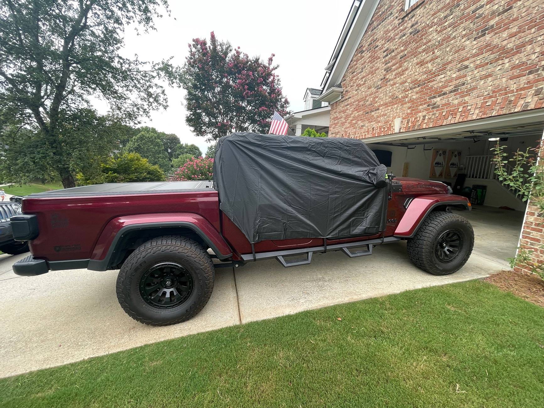 Jeep Gladiator Cab weather cover IMG_2370