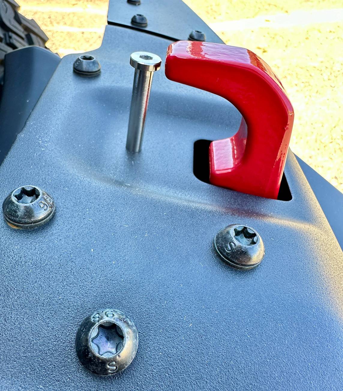 Jeep Gladiator Fix for factory tow hook issue (w/ optional OEM steel bumper) FullSizeRender-10