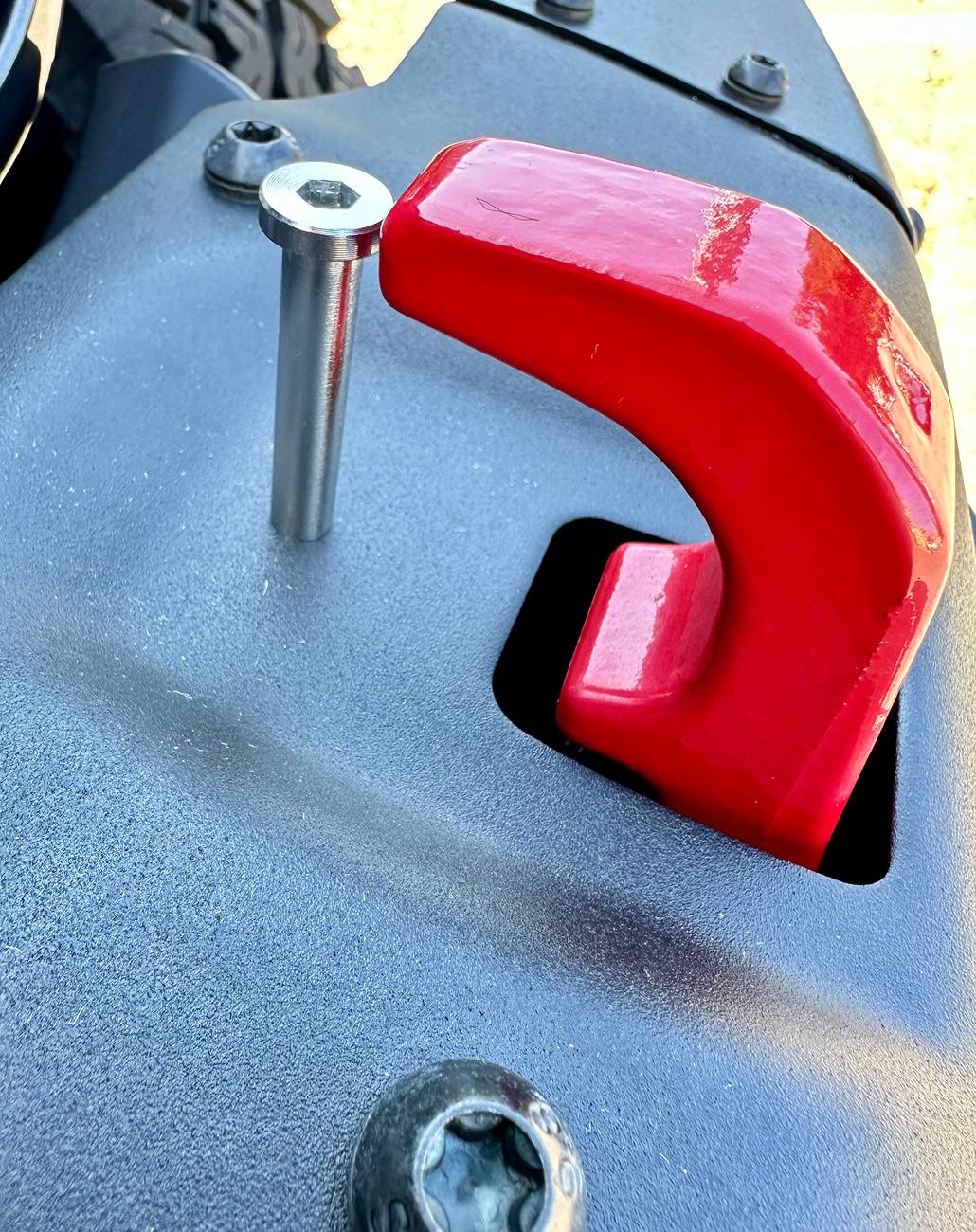 Jeep Gladiator Fix for factory tow hook issue (w/ optional OEM steel bumper) FullSizeRender-9