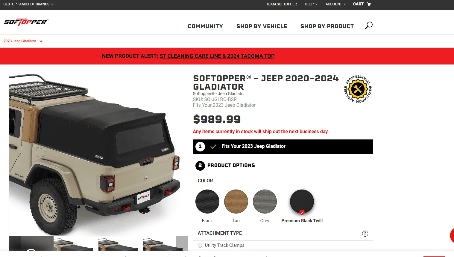 Jeep Gladiator Bestop Supertop for Truck 1723082053826-aa