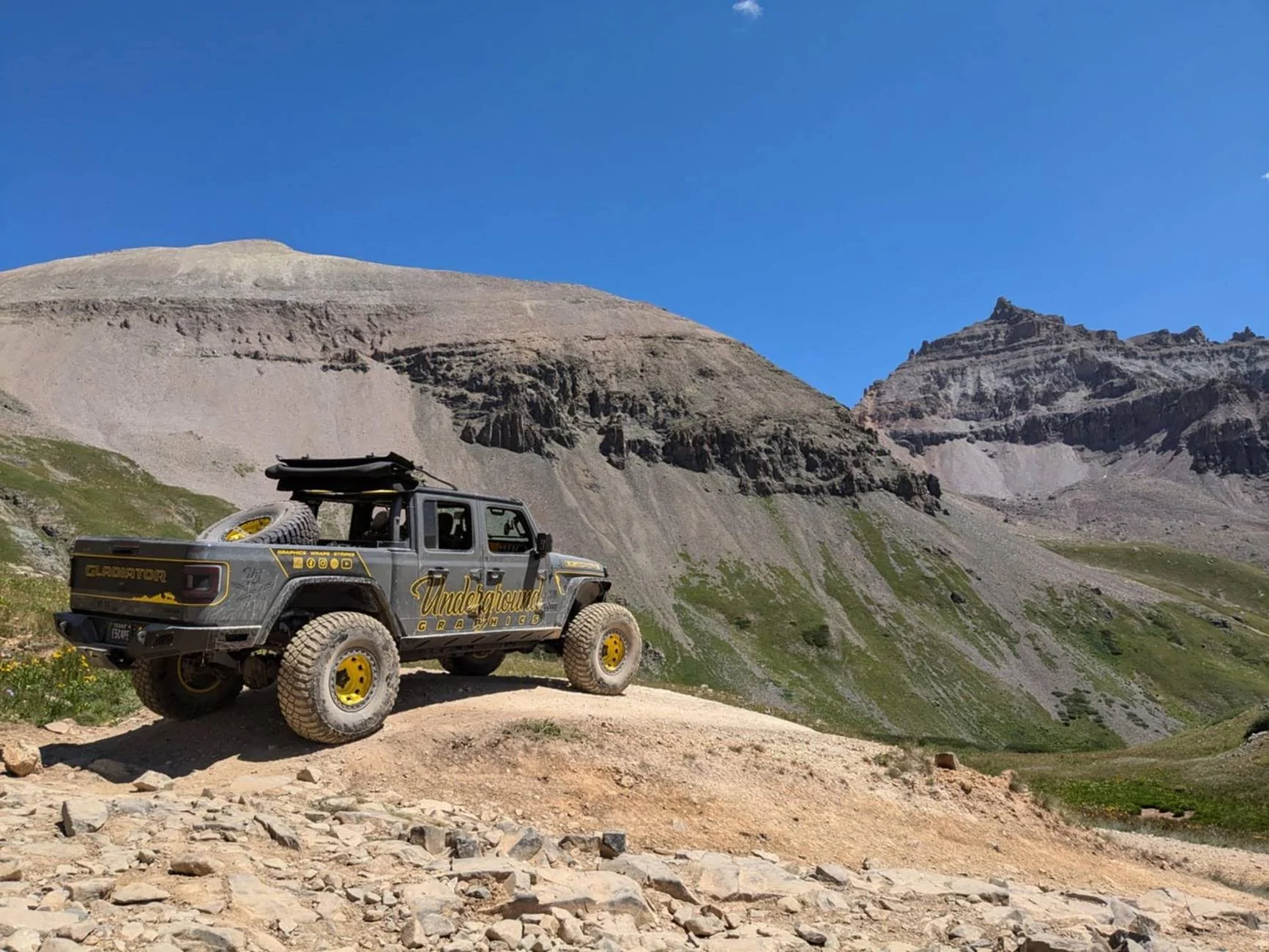 Jeep Gladiator Underground Graphics Gladiator goes to Ouray! IMG_9547edit