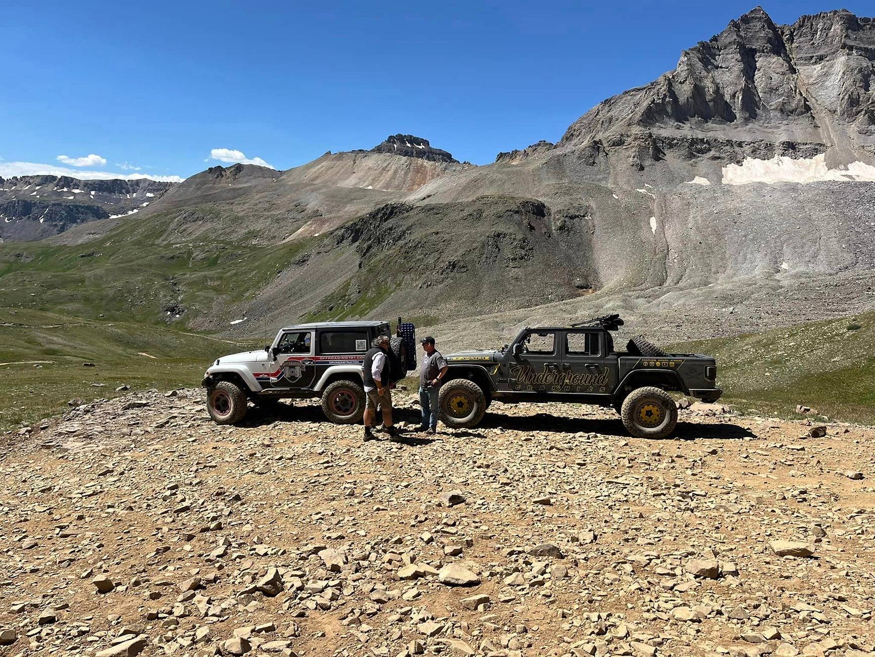 Jeep Gladiator Underground Graphics Gladiator goes to Ouray! 453623395_8379288555415277_914648934850857693_n