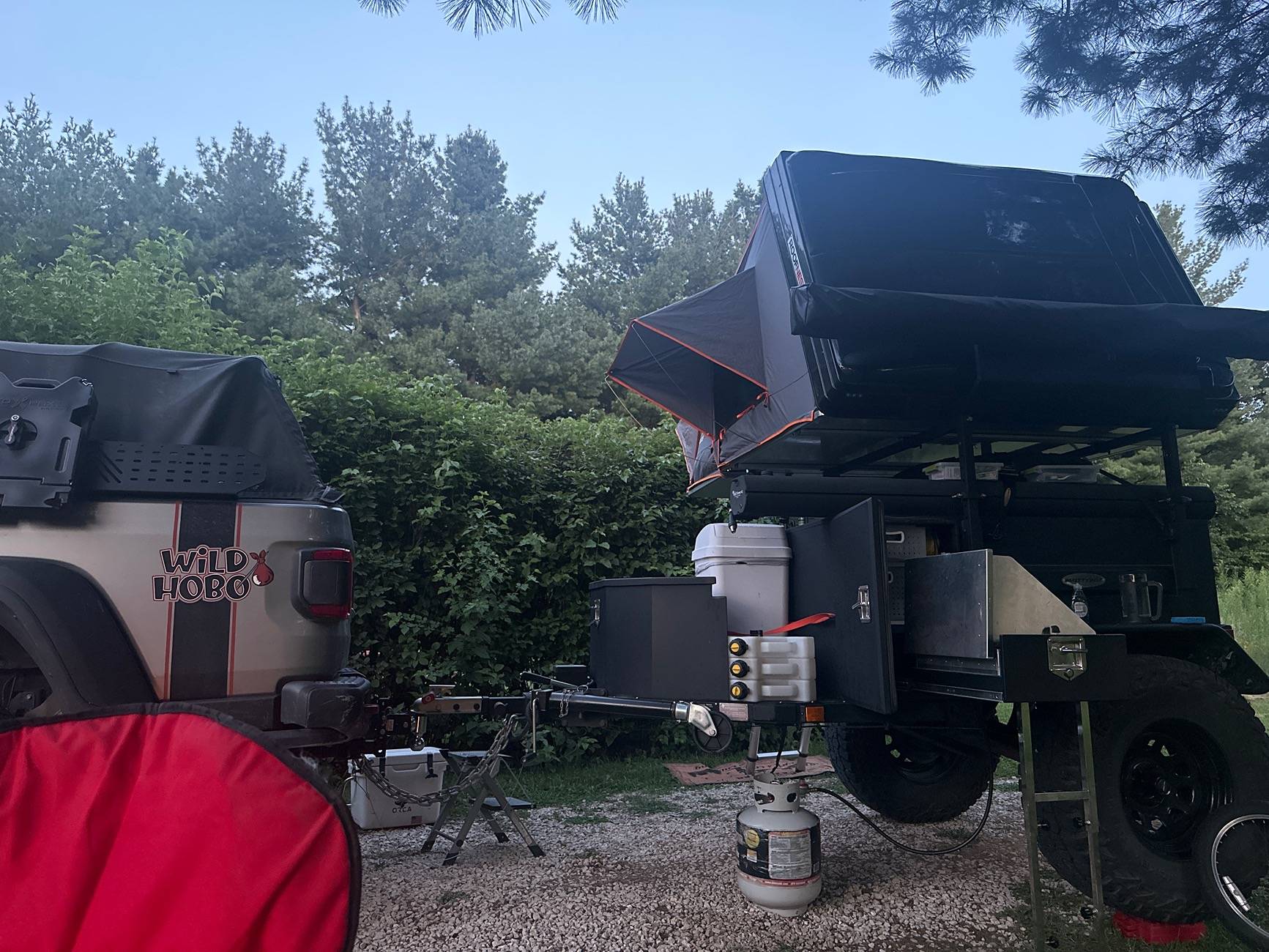 Jeep Gladiator Camping with your Gladiator image