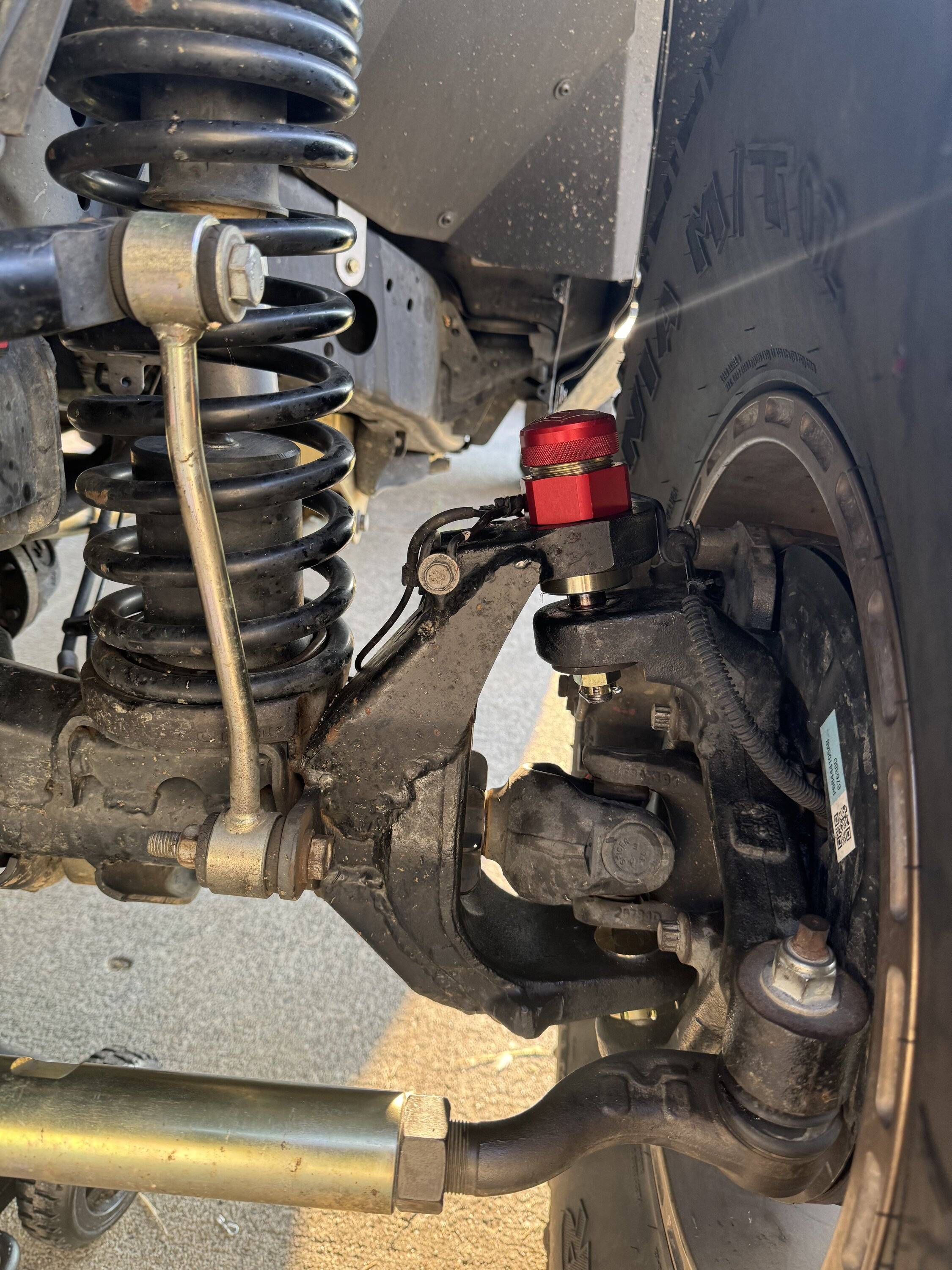 Jeep Gladiator Baller status:  Metalcloak baller joints installed IMG_8196