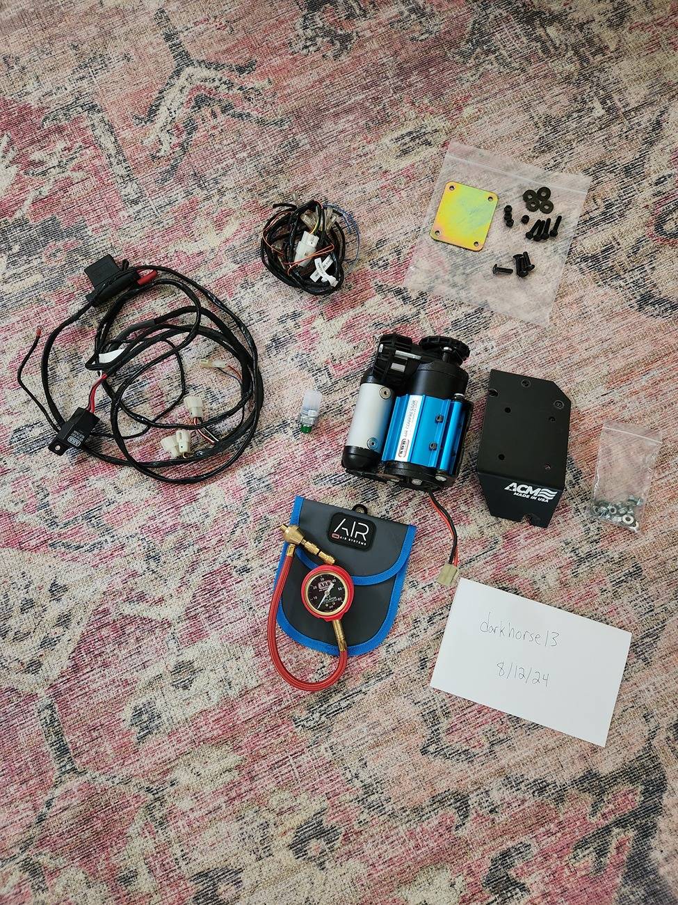 Jeep Gladiator ARB Compressor + ALL ARB Accessories 20240812_095411