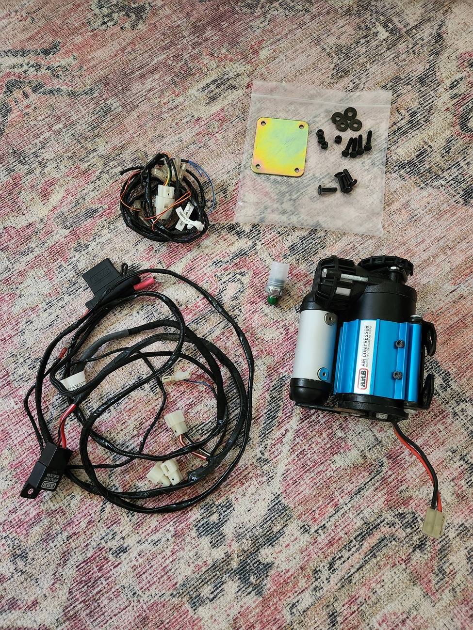 Jeep Gladiator ARB Compressor + ALL ARB Accessories 20240812_095516