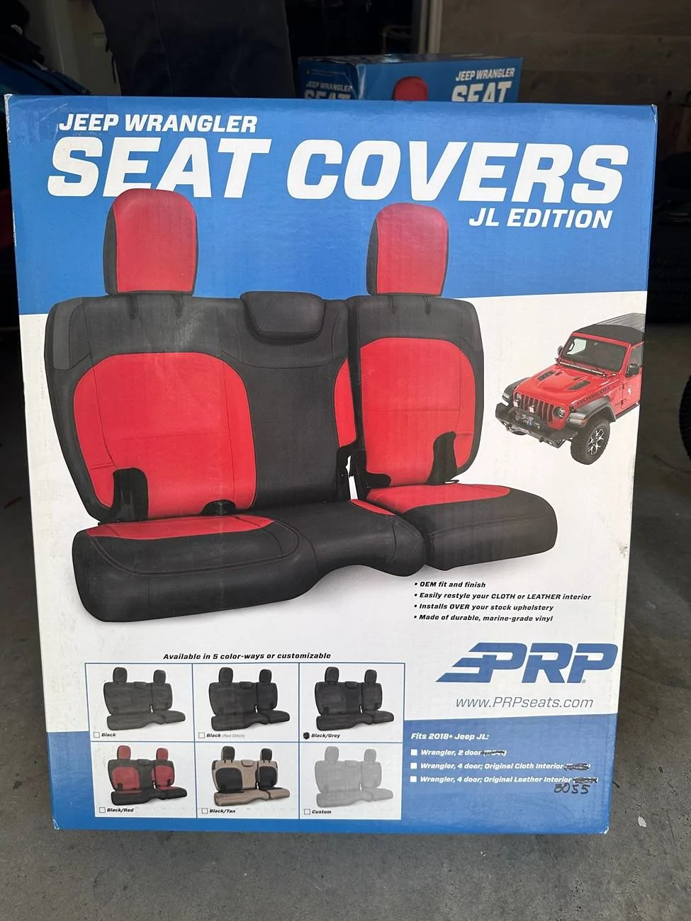 Jeep Gladiator PRP Full JT Seat Covers IMG_0687