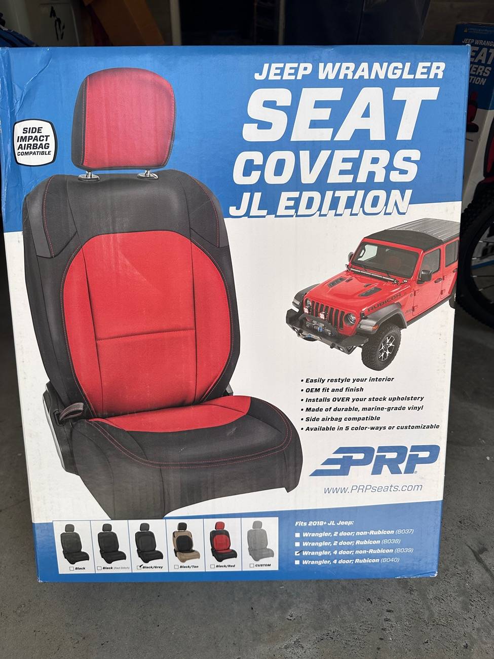 Jeep Gladiator PRP Full JT Seat Covers IMG_0686
