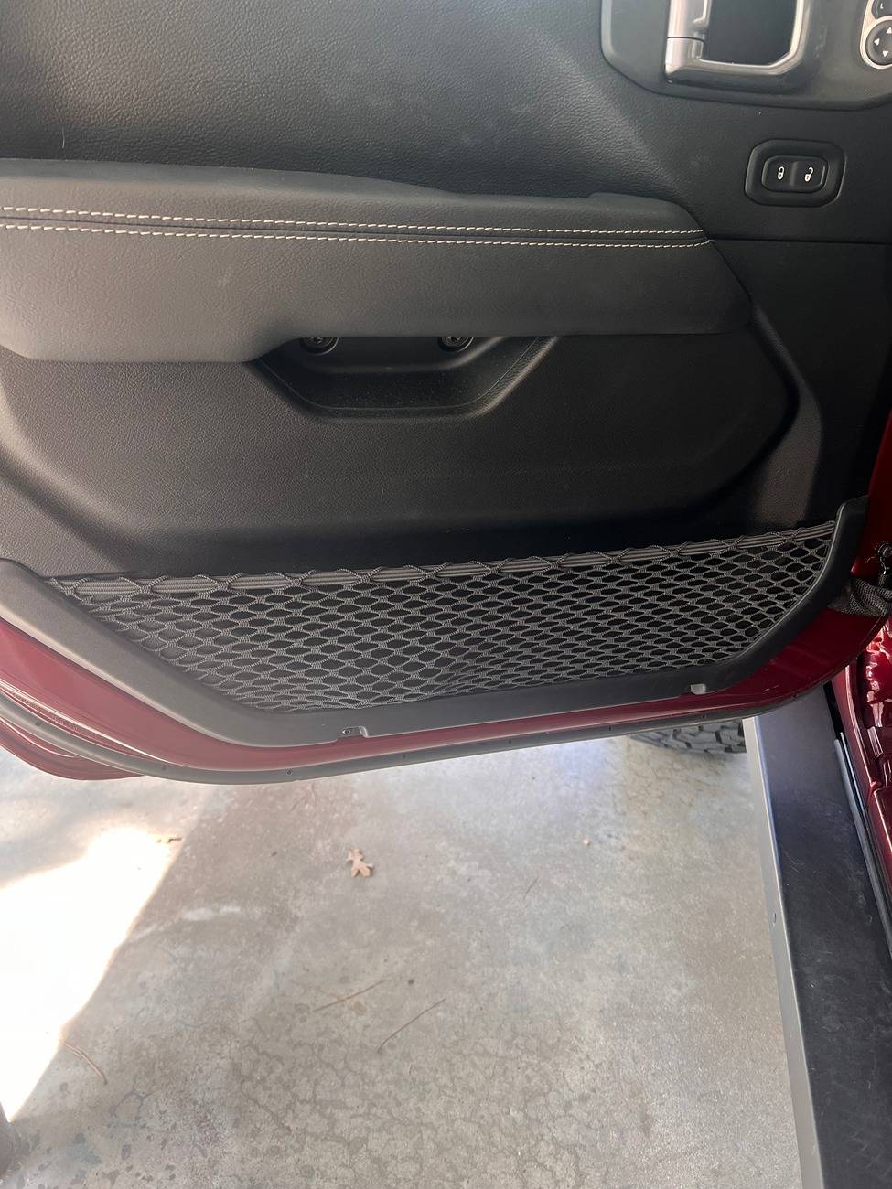 Jeep Gladiator Jeep Door Nets, who else cant stand them? JT-1