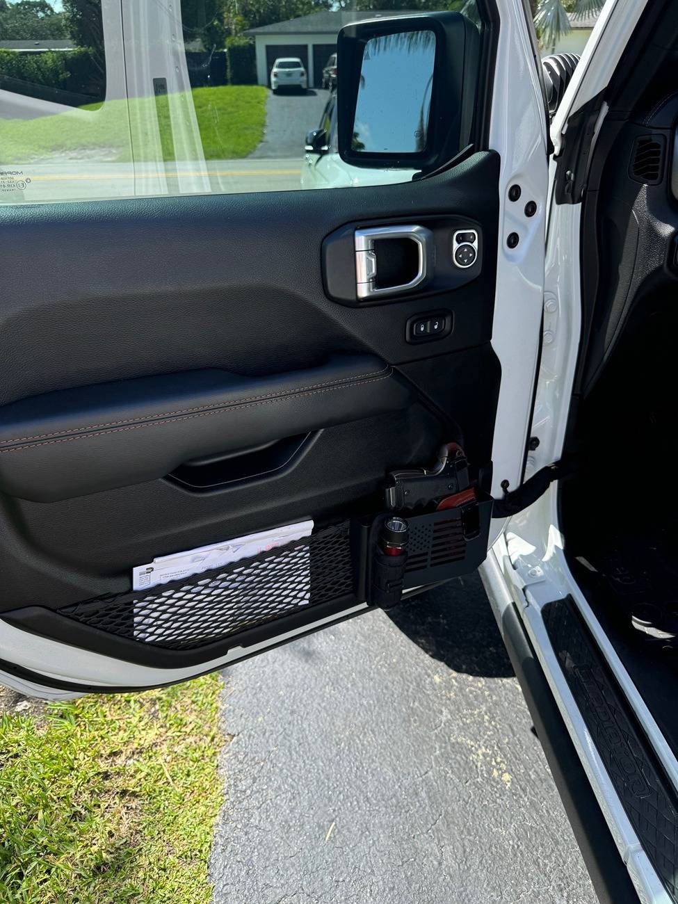 Jeep Gladiator Jeep Door Nets, who else cant stand them? Door2
