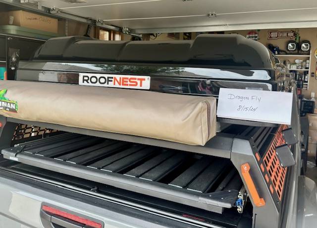 Jeep Gladiator Bed Rack:  GoRack by Real Truck RoofNest ID