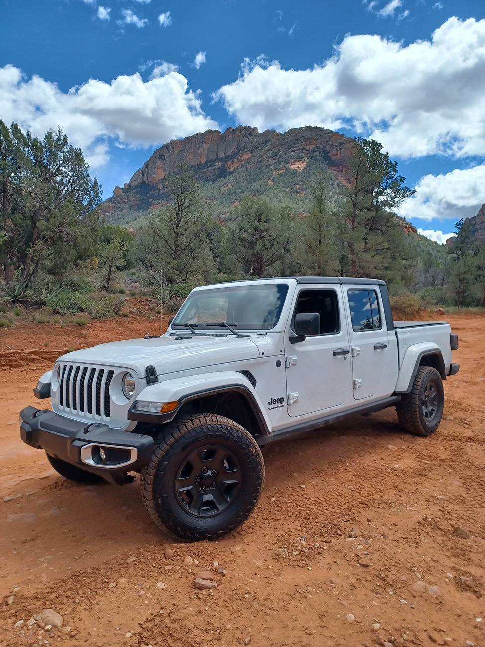 Jeep Gladiator Will Mojave Wheels/Tires fit Stock Sport S 20240406_124128