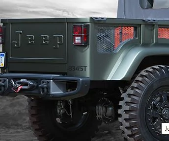 Jeep Gladiator License plate suggestions Captur