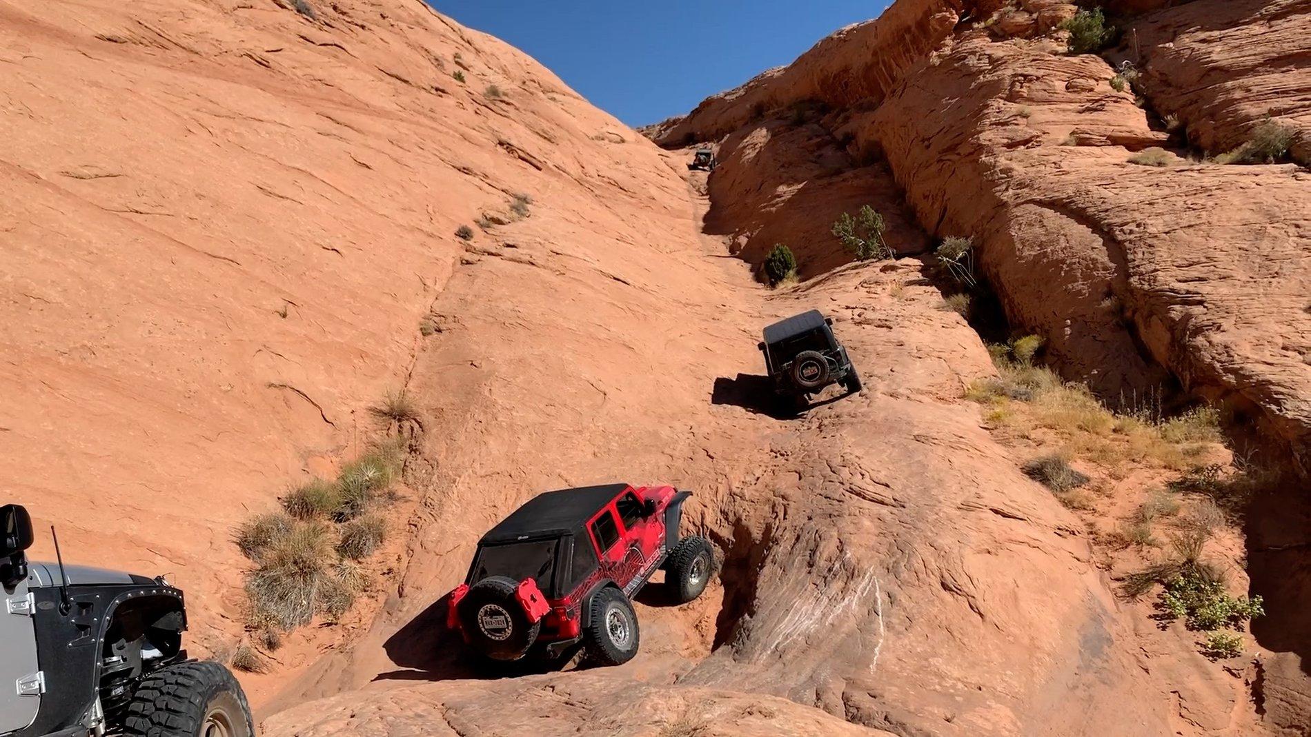 Jeep Gladiator Hole in the Rock Trail run with Lite Brite and Others.. We broke! Bo22H - Hole in the Rock