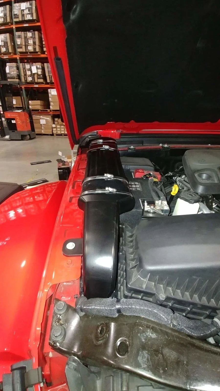 Jeep Gladiator RR Snorkel due to release in December. FB_IMG_1571433277527
