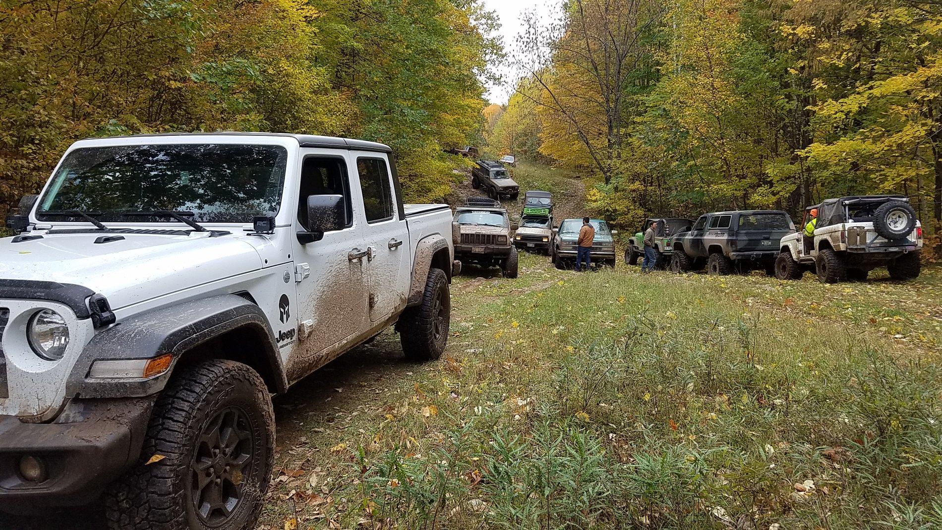 Jeep Gladiator GREAT LAKES GLADIATOR RALLY 20191012_123155