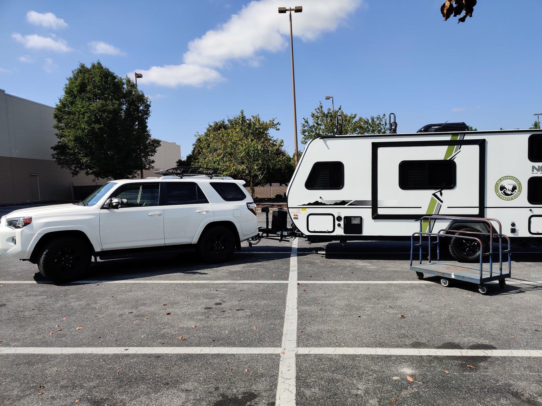 Jeep Gladiator 4runner or JT towing the Nobo 2019-10-19 (1)