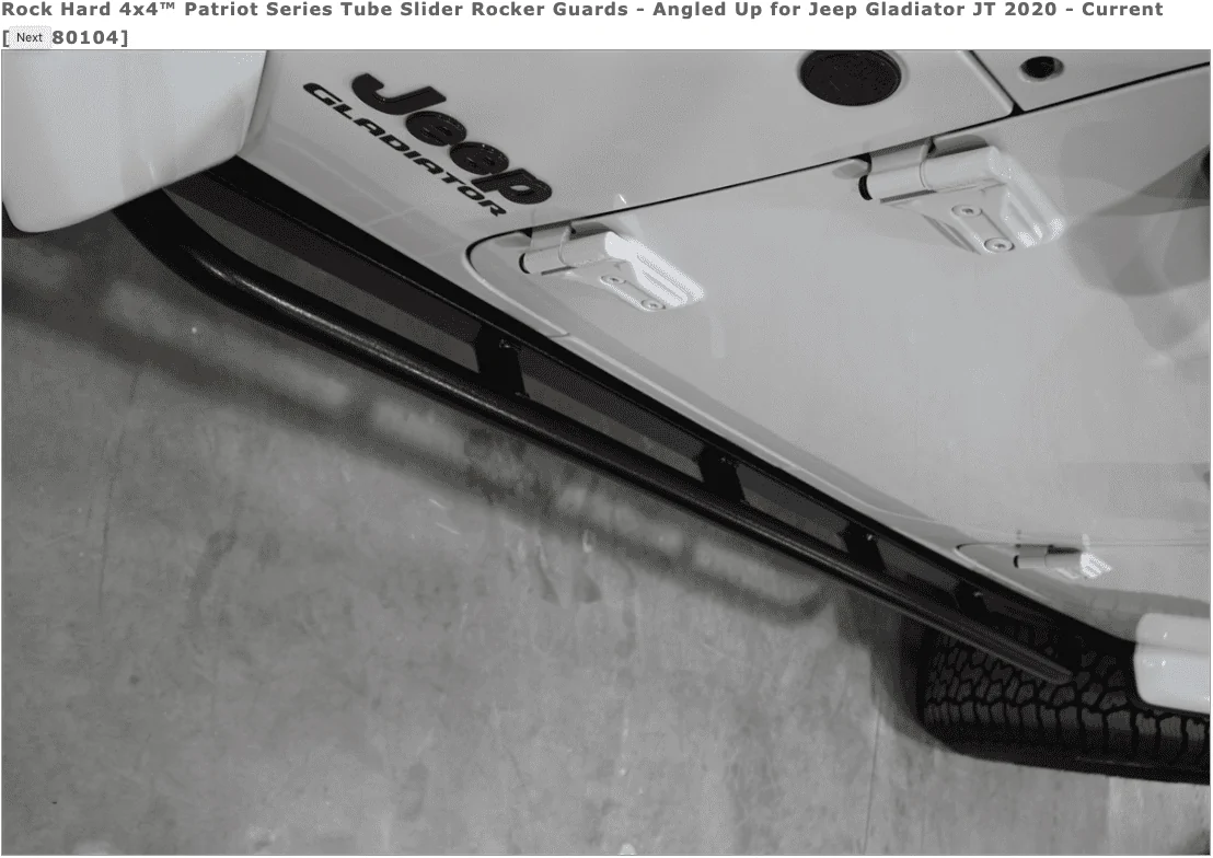 Jeep Gladiator Install and review of RockHard 4X4 Rails Screen Shot 2019-10-20 at 8.13.31 AM