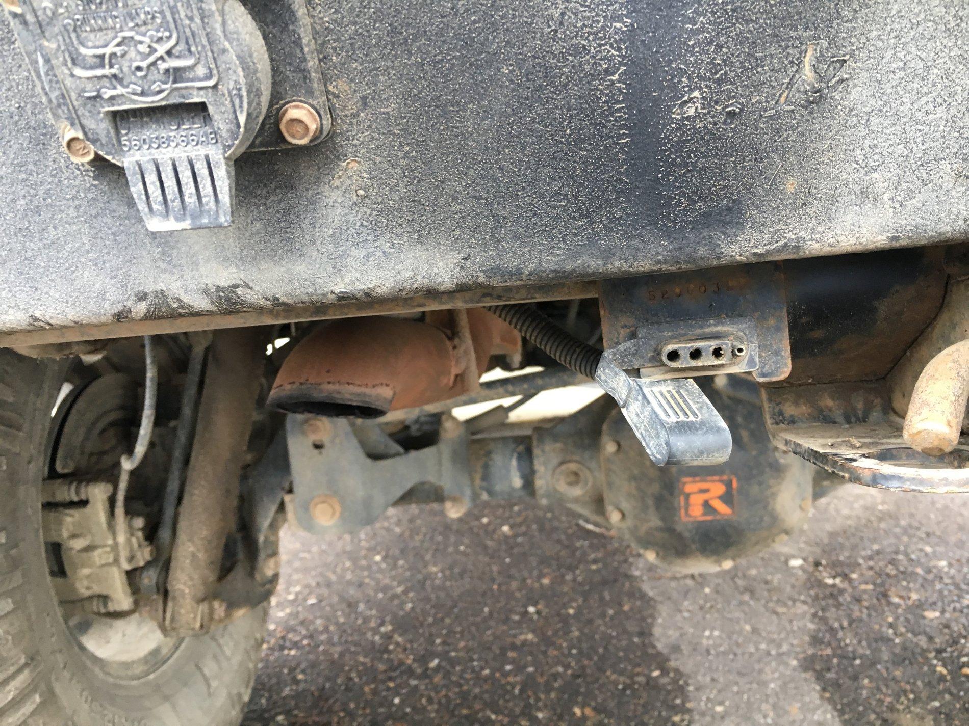 Jeep Gladiator 4 pin trailer plug problem AF87DBC0-F4A0-47BA-9686-38BBBCFE6D24