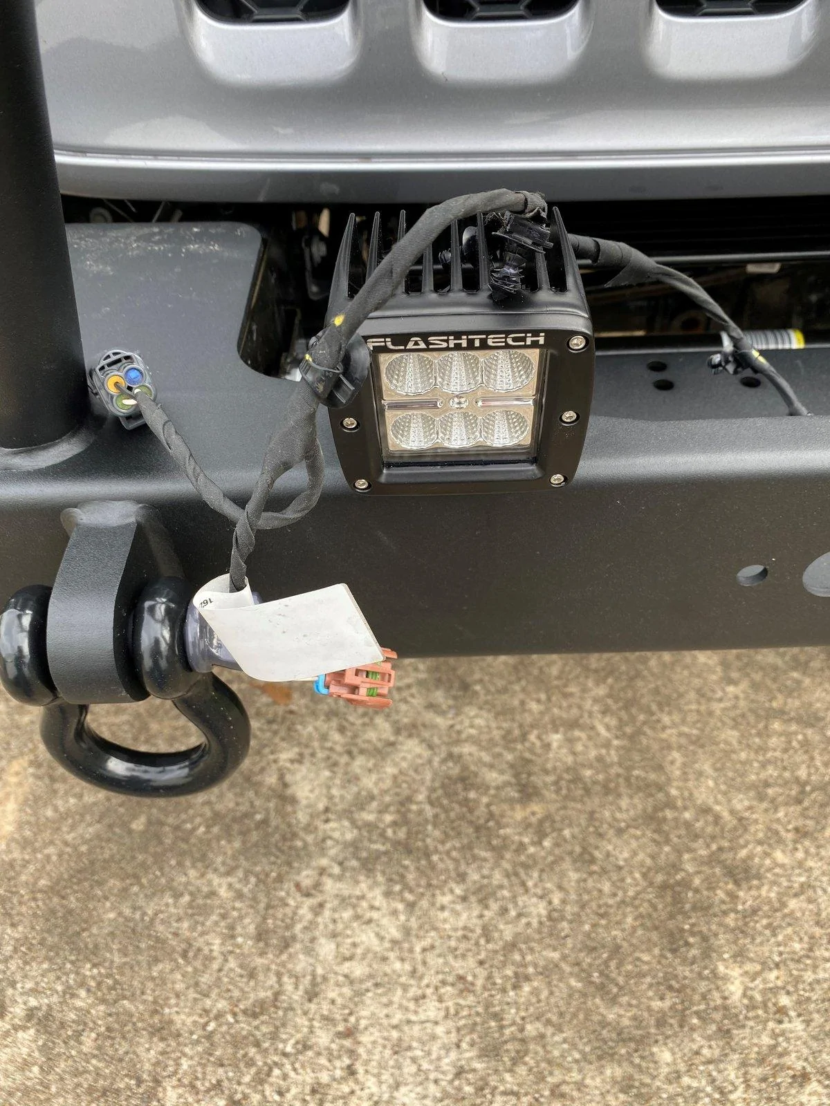 Jeep Gladiator New Bumper/More Weight bumperlights