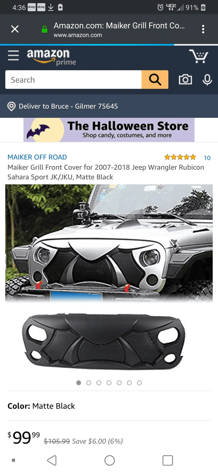 Jeep Gladiator Where do I find this grille? Screenshot_20191021-163620