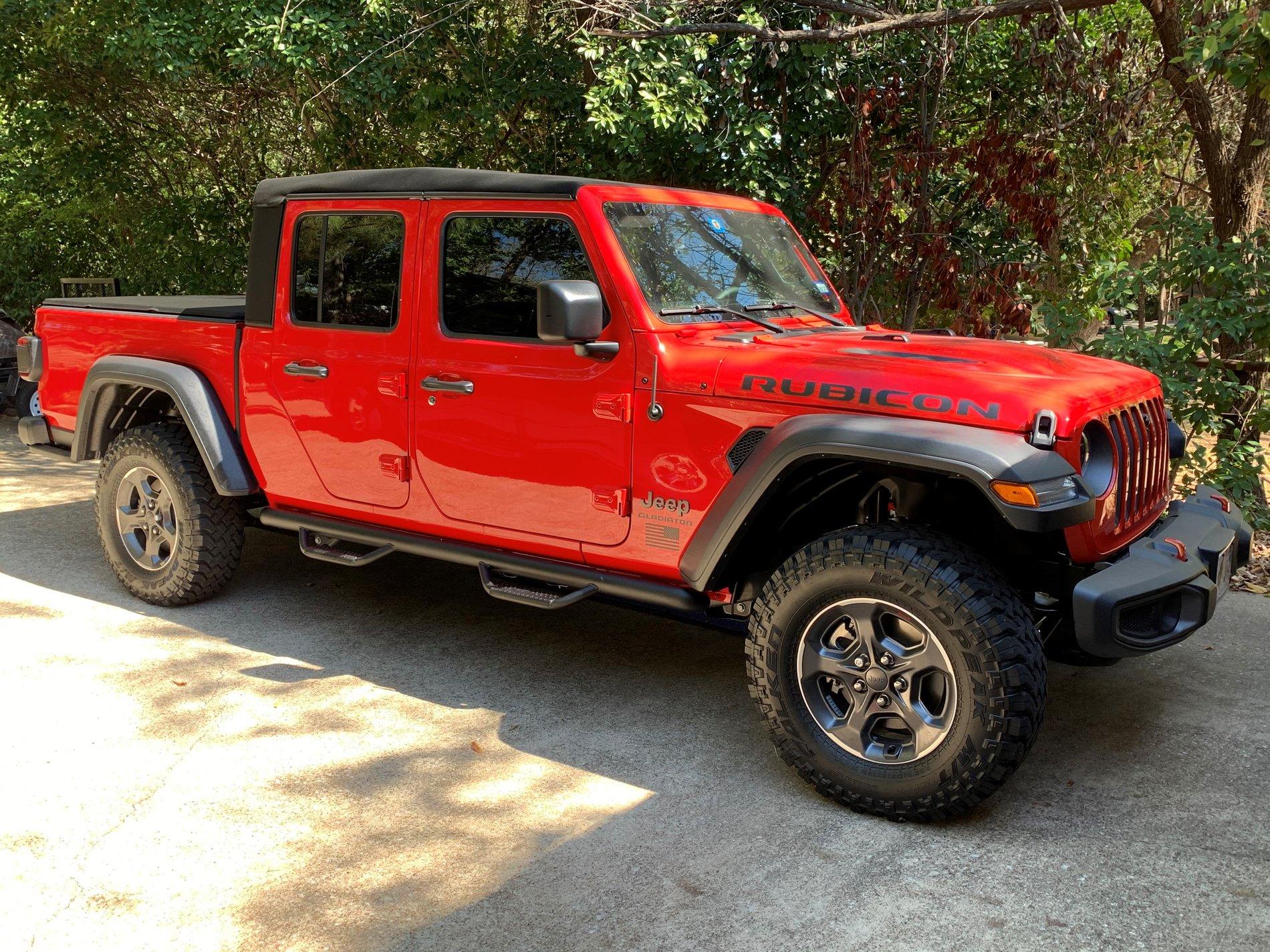 Jeep Gladiator What did you do WITH your Gladiator today? October 2019 NFab steps 1