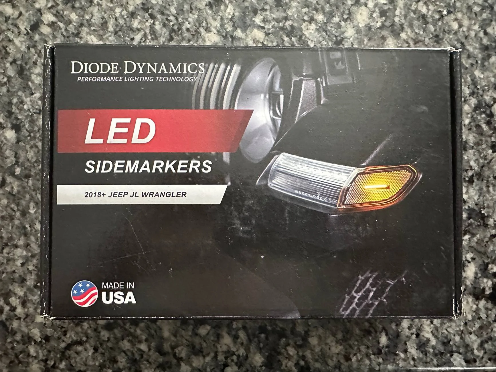 Jeep Gladiator Diode Dynamics Clear LED side marker lights IMG_2253