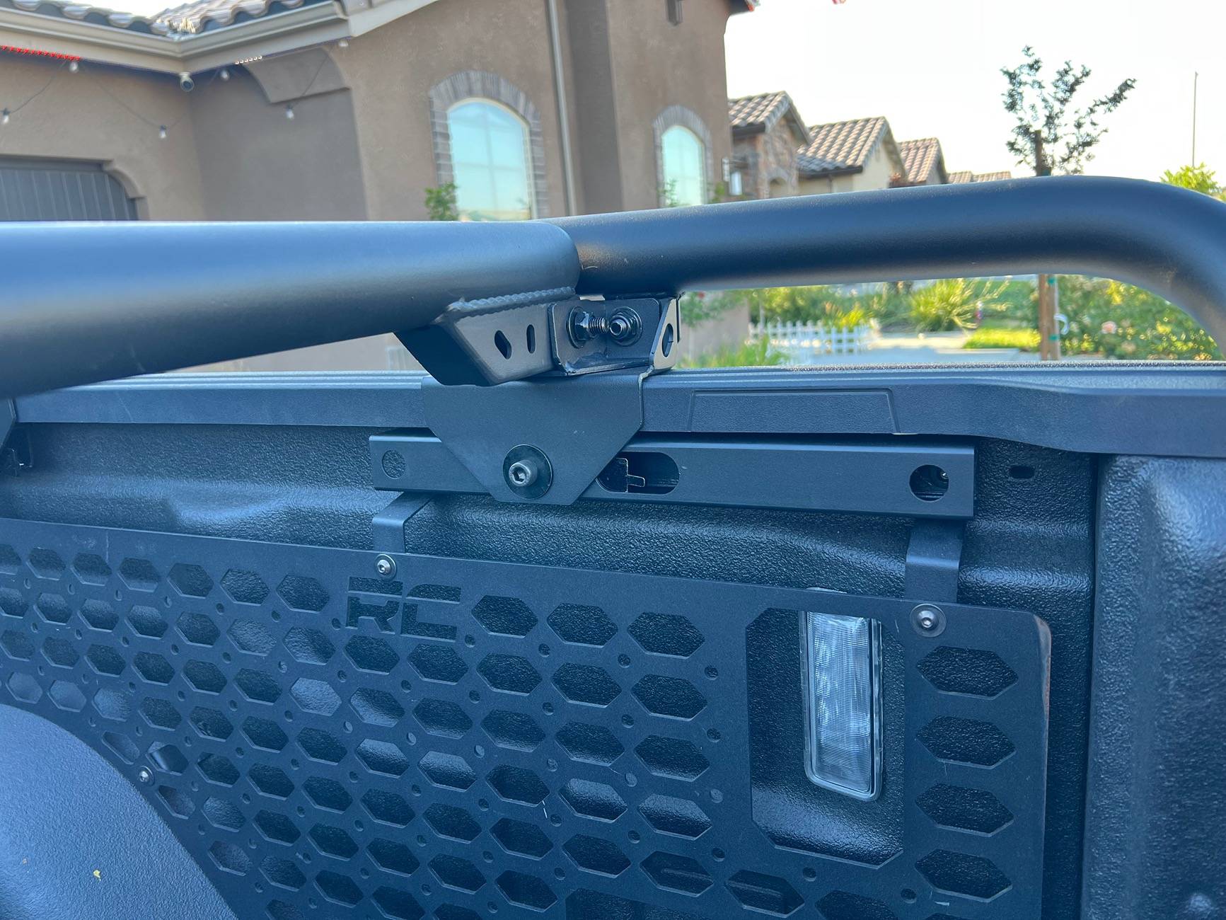 Jeep Gladiator Sport rack and bed molle panels IMG_1810