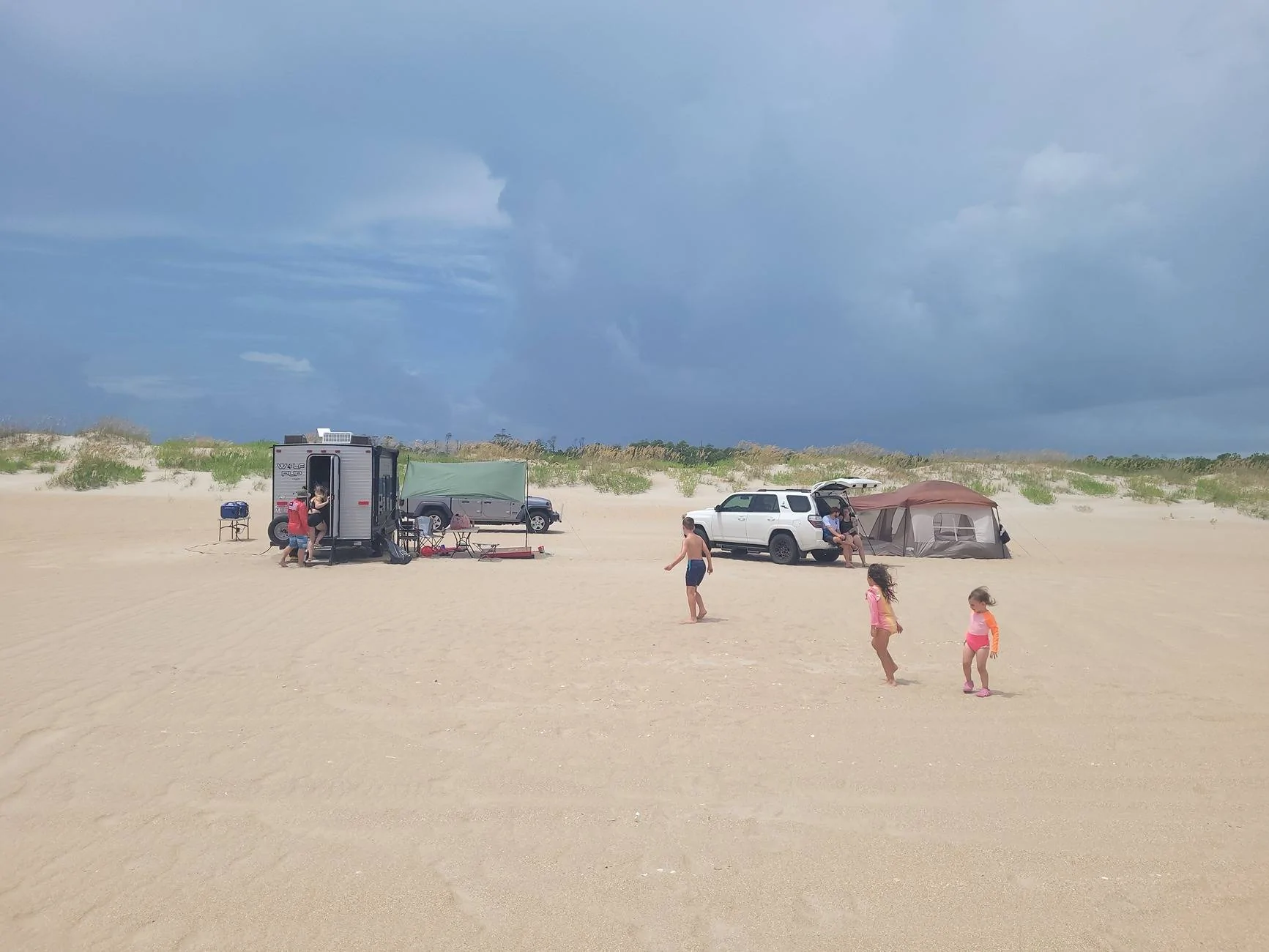 Jeep Gladiator Cape Lookout! A sweet retreat. 20240803_132552