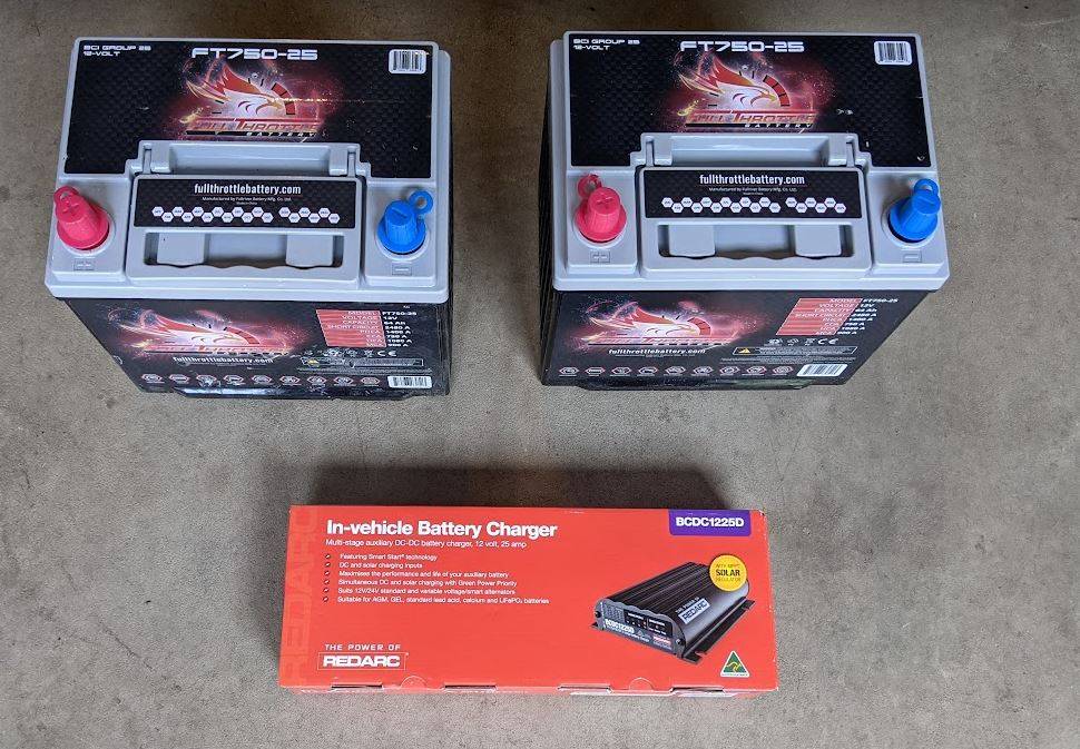 Jeep Gladiator Dual Battery Redarc Kit dual bat 1.JPG