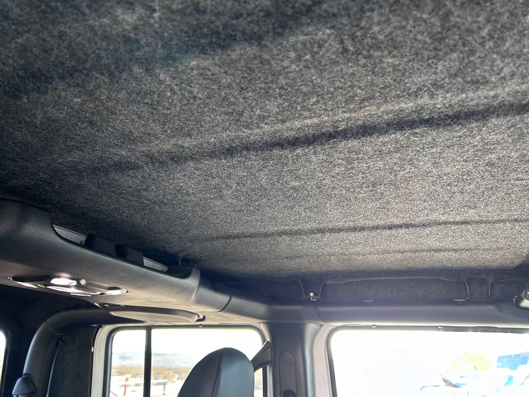 Jeep Gladiator New Camper King (san diego) one piece fiberglass hard top IMG_6022