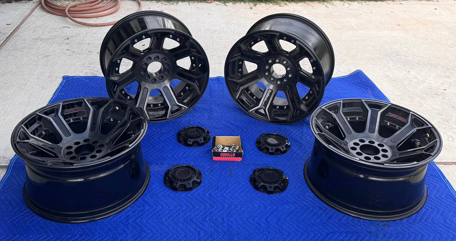 Jeep Gladiator *REDUCED* 4Play 4P70 Brushed Black Wheels; 20x10 IMG_0156
