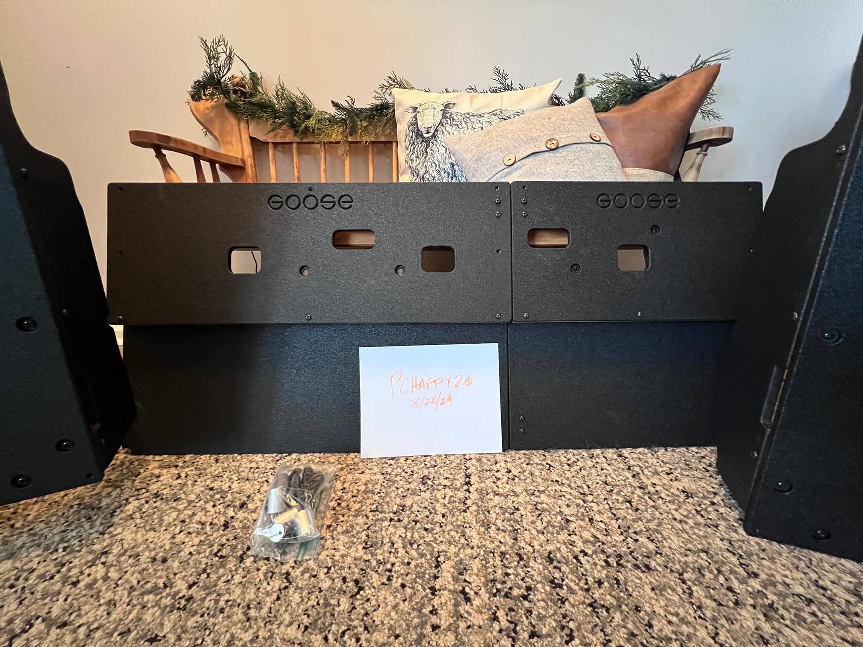 Jeep Gladiator Goose Gear Rear Seat Delete & Back Wall Username