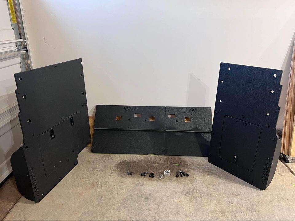 Jeep Gladiator Goose Gear Rear Seat Delete & Back Wall Kit