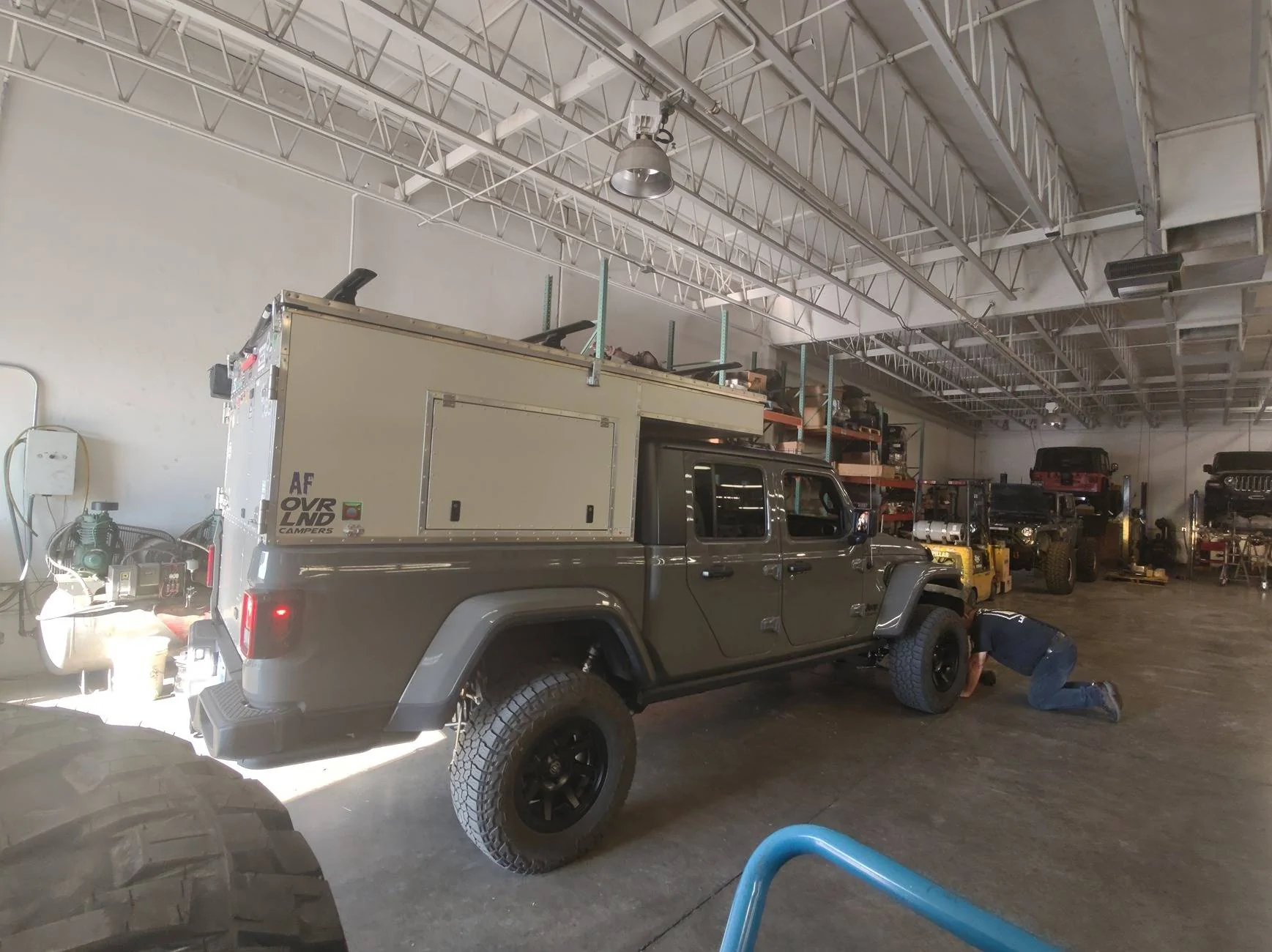 Jeep Gladiator OVRLND Camper roll call IMG_20230908_170207884