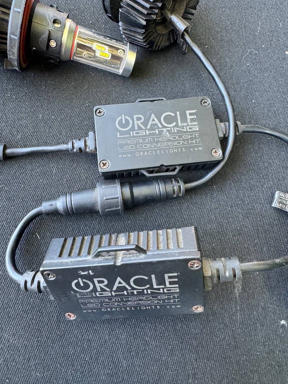 Jeep Gladiator Oracle LED H13 4000 lumen Headlight conversions IMG_2581
