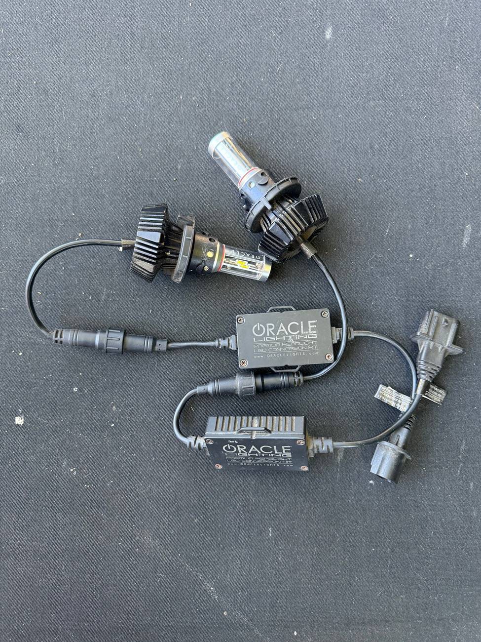 Jeep Gladiator Oracle LED H13 4000 lumen Headlight conversions IMG_2580