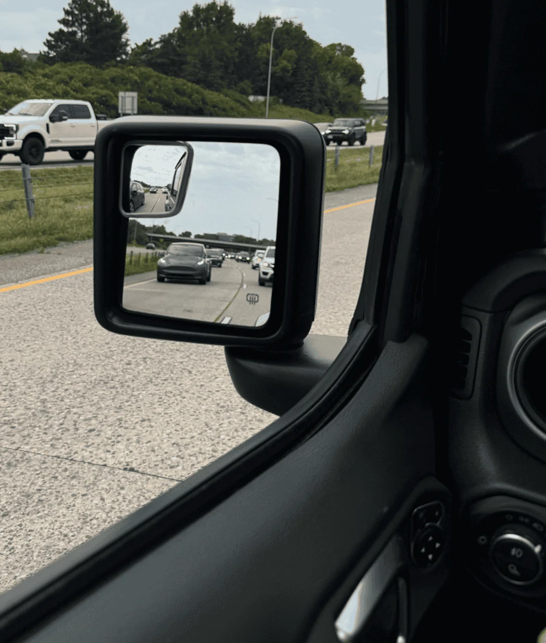Jeep Gladiator Custom Gladiator Blind Spot Mirrors IMG_3452