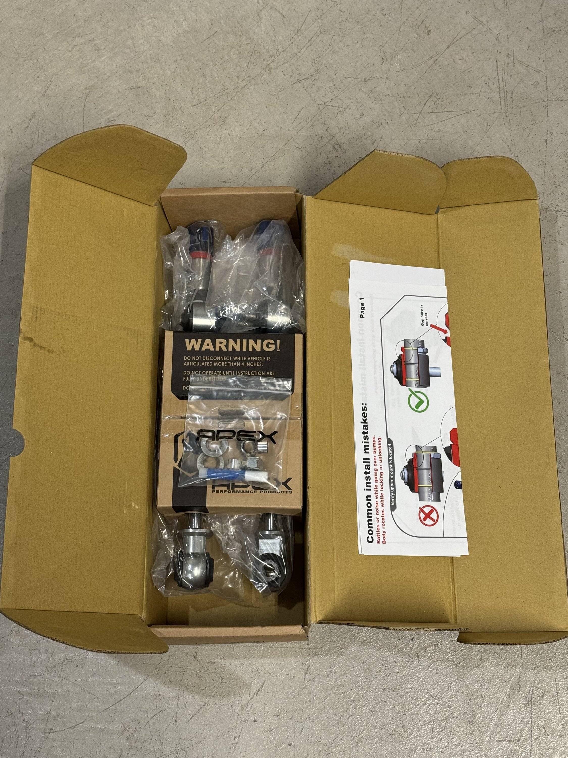 Jeep Gladiator Apex Autolynx 8" Stroke APEX1 