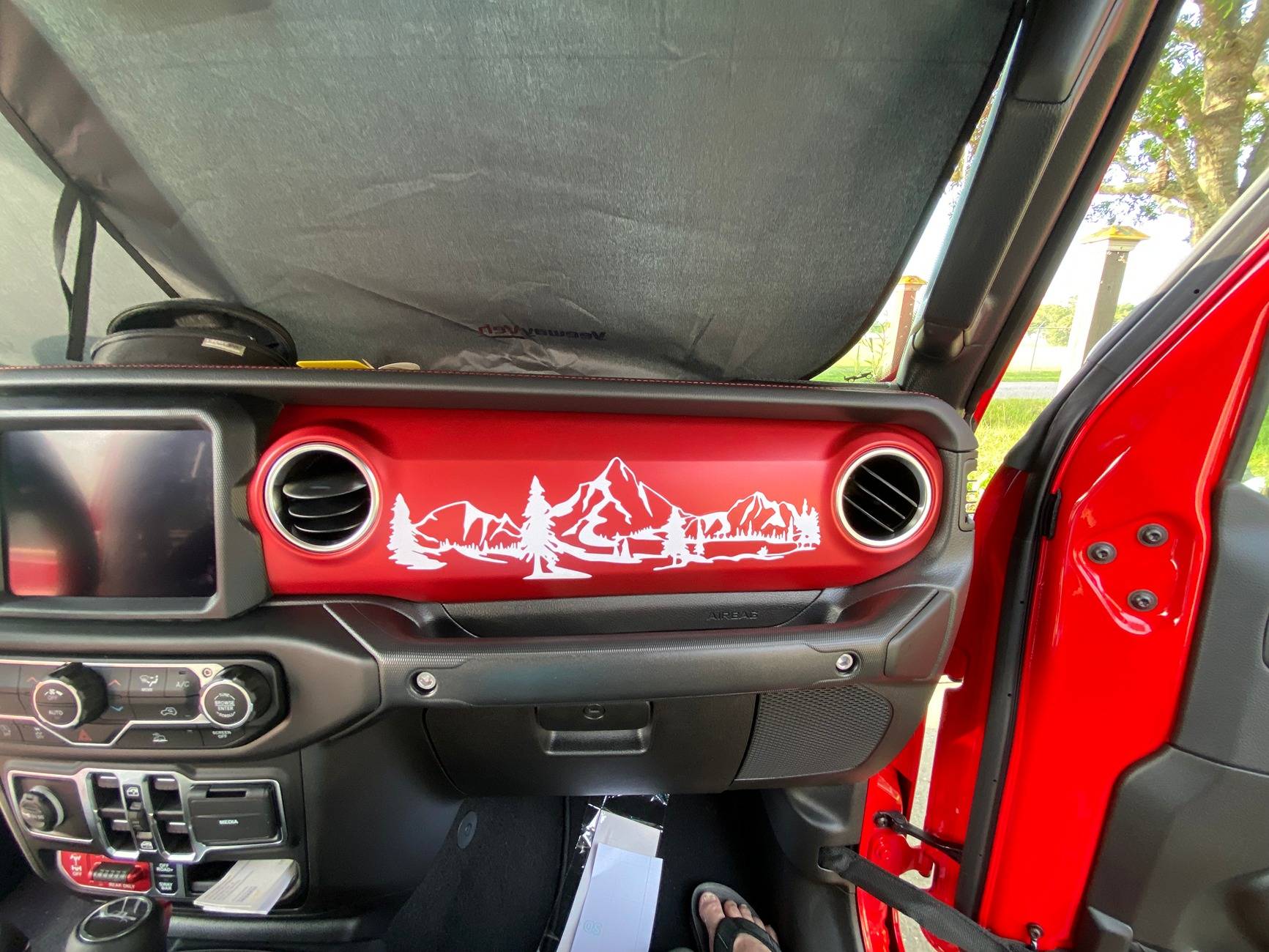 Jeep Gladiator Dash Colors dash 7
